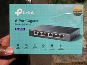 TP-Link TL-SG108 8-Port Gigabit Desktop Switch